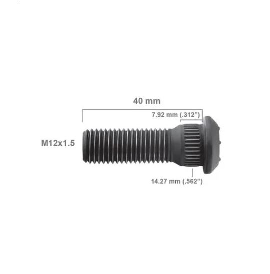 BIRLO COMPATIBLE CON VARIOS MODELOS TOYOTA M12 X 1.5 45 MM 25 MM 23 MM