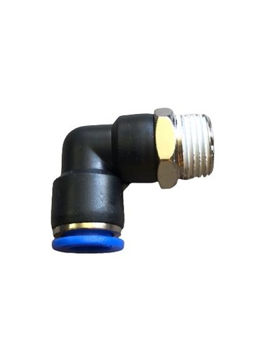 [PUL-3/8] CONEXIÓN DE PLASTICO A 90º DE 3/8 * 3/8N