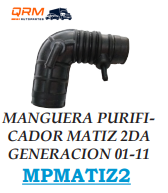 [MP_MATIZ2] MANGUERA PURUIFICADOR MATIZ 2 2001-2011