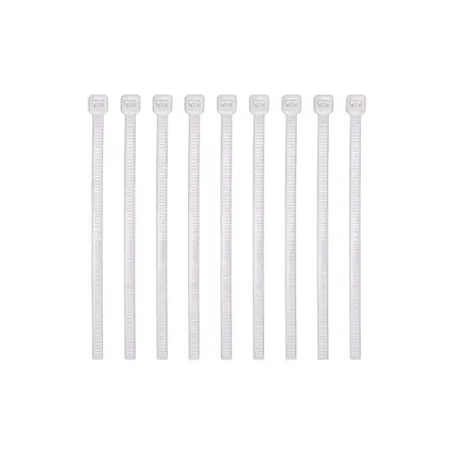 [B3*150] CINCHO ANCHO 3MM X LARGO 15 CM COLOR BLANCO.